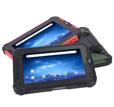 แท็บเล็ตพีซีทหาร Android 10 ขนาด 8 นิ้วสำหรับเครื่องสแกนบาร์โค้ดและ Type C