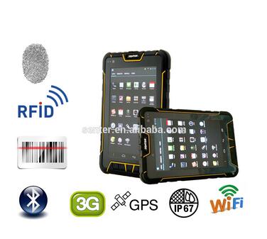 ST907W E หุ่นยนต์ UHF RFID อ่านแท็บเล็ตพีซียุโรปมาตรฐาน