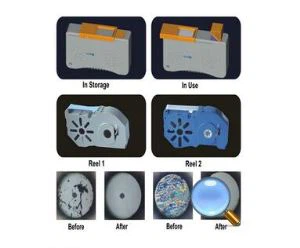 STS822 ไฟเบอร์ใย CLE-กล่องเทปเครื่องมือทำความสะอาด