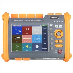 เครื่องทดสอบไฟเบอร์ออปติกแบบมัลติฟังก์ชั่น OTDR พร้อมเครื่องวัดพลังงานแสง VFL Light Source